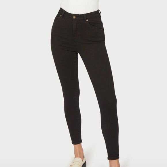 Women ROLLA"S Eastcoast Ankle Skinny Jeans in Galactic Black Size 26 - Picture 1 of 12